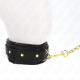 Нашийник KINK - NECKLACE WITH SPONGE IMITATION LEATHER STRAP MODEL 1 ADJUSTABLE 37-54 CM X 3 CM