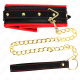 Нашийник KINK - NECKLACE WITH SPONGE IMITATION LEATHER STRAP MODEL 2 ADJUSTABLE 37-54 CM X 3 CM