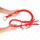 Камшик KINK - SNAKE WHIP WITH RED HAND RING 65 CM