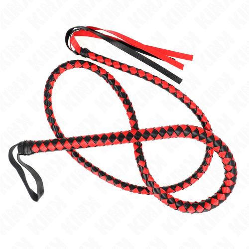 Камшик KINK - RED LONG SNAKE WHIP 210 CM