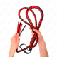 Камшик KINK - RED LONG SNAKE WHIP 210 CM