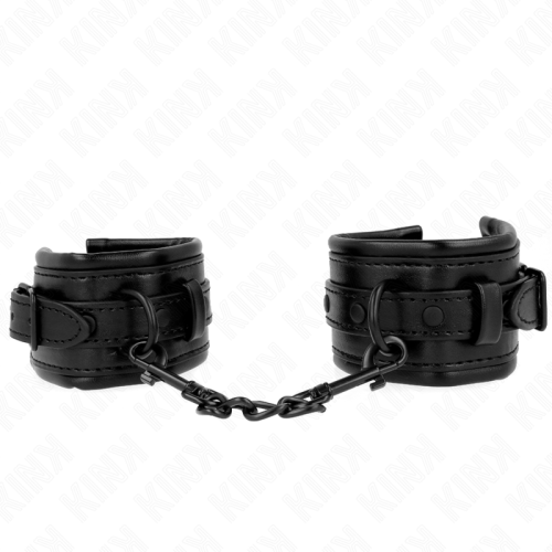 Белезници KINK - WRIST RESTRAINTS BLACK ADJUSTABLE 20-30 CM X 6 CM