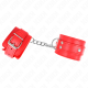 Белезници KINK - 3 D-RING WRIST RESTRAINTS ADJUSTABLE RED 17.5-25 CM X 6 CM