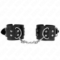 Белезници KINK - DOUBLE BUCKLE WRIST RESTRAINTS BLACK AD