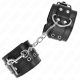 Белезници KINK - DOUBLE BUCKLE WRIST RESTRAINTS BLACK ADJUSTABLE 19-26 CM