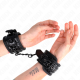 Белезници KINK - DIAMOND PATTERN WRIST RESTRAINTS BLACK ADJUSTABLE 17-26 CM X 5.5 CM