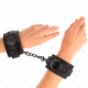 Белезници KINK - DARK LACE COVERED WRIST CUFFS ADJUSTABLE BLACK 19-26 CM