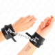 Белезници KINK - DELUXE LOCKING WRIST RESTRAINTS BLACK ADJUSTABLE 14.5-21 CM X 6 CM