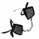 Белезници KINK - SCANDAL WRIST RESTRAINTS BLACK LACE DETAILS 24.5 CM X 6.5 CM