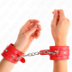 Белезници KINK - THIN WRIST RESTRAINTS RED ADJUSTABLE 21-33 CM