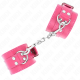 Белезници KINK - WRIST RESTRAINTS RASPBERRY ROSE WITH RASPBERRY ROSE LINING ADJUSTABLE 20-28 CM X 5.5 CM