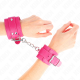 Белезници KINK - WRIST RESTRAINTS RASPBERRY ROSE WITH RASPBERRY ROSE LINING ADJUSTABLE 20-28 CM X 5.5 CM