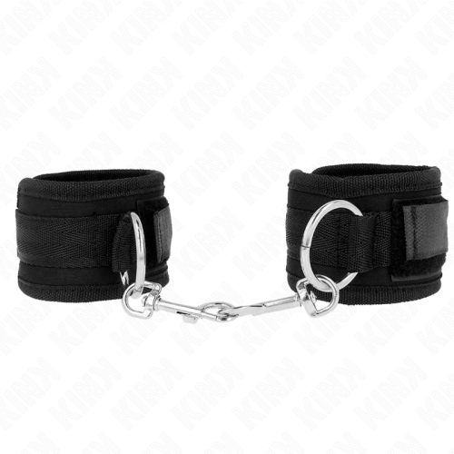 Белезници KINK - WRIST RESTRAINTS BLACK ADJUSTABLE 18-35 CM X 6 CM