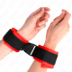 Белезници KINK - NYLON BIND HOOK&LOOP WRIST RESTRAINTS BLACK MODEL 1 AJDUSTABLE 25-35 CM X 6 CM