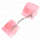 Белезници KINK - BEGINNER FUR HAND CUFFS PINK 30 X 7 CM