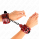 Белезници KINK - DARK RED WRIST CUFFS 23 X 5 CM