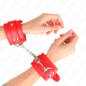 Белезници KINK - SIMPLE WRIST RESTRAINTS RED ADJUSTABLE 20-23 CM X 5.5 CM