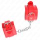 Белезници KINK - SIMPLE WRIST RESTRAINTS RED ADJUSTABLE 20-23 CM X 5.5 CM