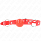 Топка за уста KINK - TPE BALL 4 CM GAG WITH ROJO LOCK 60 x 2 CM