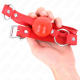 Топка за уста KINK - TPE BALL 4 CM GAG WITH ROJO LOCK 60 x 2 CM