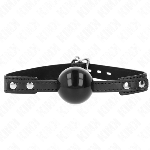 Топка за уста KINK - SOFT TPE BALL 4 CM GAG MODEL 3 60 x 2 CM ADJUSTABLE 37-52 CM