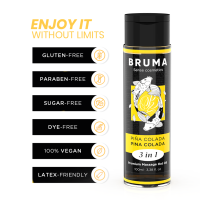Масажно олио BRUMA - PREMIUM MASSAGE HOT OIL PINA COLADA
