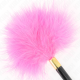 Перца KINK - FUCHSIA GOLD METAL TICKLE FEATHERS 18 CM