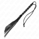 Камшик KINK - MINI SILICONE WHIP WITH 6 BLACK BEADS 26 CM