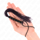 Камшик KINK - MINI SILICONE WHIP WITH 6 BLACK BEADS 26 CM