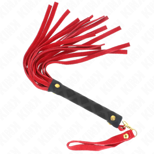 Камшик KINK - RED SUEDE MINI WHIP 30 CM