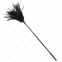 Перца KINK - MULTIPLE BLACK TICKLE FEATHERS 45 CM