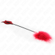 Перца KINK - TICKLE FEATHERS WITH ROSE-SHAPED PADDLE 8 CM