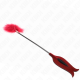 Перца KINK - TICKLE FEATHERS WITH ROSE-SHAPED PADDLE 8 CM