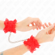 Белезници KINK - LACE ELASTIC WRIST RESTRAINTS RED