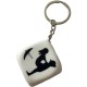 Зар DIABLO PICANTE - WHITE DICE KEYCHAIN WITH POSES