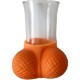 Чаша DIABLO PICANTE - GLASS SHOT GLASS WITH EGGS FLESH