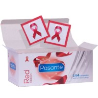 Презервативи PASANTE - CONDOMS RED RIBBON 144 UNITS