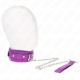 Нашийник KINK - COLLAR WITH LEASH 65 CM WITH RESTRICTIONS PURPLE 36-42 CM X 5.5 CM