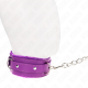 Нашийник KINK - COLLAR WITH LEASH 65 CM WITH RESTRICTIONS PURPLE 36-42 CM X 5.5 CM