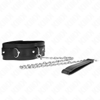 Нашийник KINK - COLLAR WITH BELT 65 CM WITH STRAP BLACK 