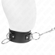 Нашийник KINK - NECKLACE WITH LEASH 65 CM 3 RING MODEL 2 ADJUSTABLE 36-43 CM X 5 CM