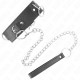 Нашийник KINK - NECKLACE WITH LEASH 65 CM 3 RING MODEL 2 ADJUSTABLE 36-43 CM X 5 CM