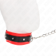 Нашийник KINK - BASIC MODEL COLLAR WITH LEASH 65 CM MODEL 3 RED 53 X 5 CM