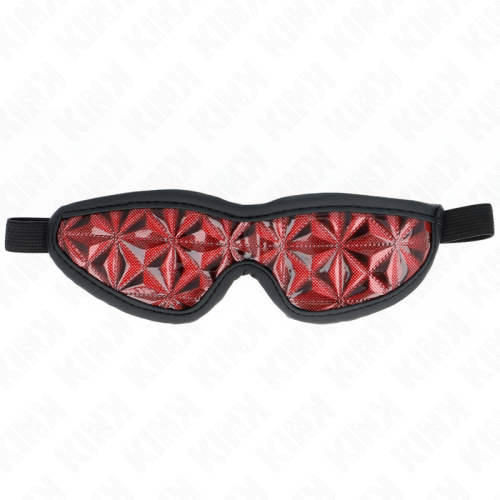 Маска KINK - RED DIAMOND PATTERN HEADBAND 20.5 x 6 CM