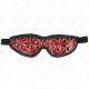 Маска KINK - RED DIAMOND PATTERN HEADBAND 20.5 x 6 CM