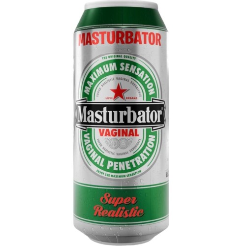 Мастурбатор ALIVE - MALE MASTURBATOR VAGINA BEER CAN