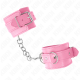 Белезници KINK - SIMPLE WRIST RESTRAINTS PINK ADJUSTABLE 20-23 CM X 5.5 CM