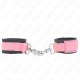 Белезници KINK - ADJUSTABLE NEOPRENE WRIST RESTRAINTS PINK ADJUSTABLE 22-34 CM