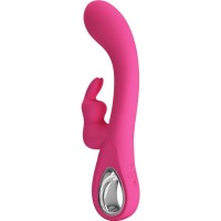 Вибратор PRETTY LOVE - NOVAK RABBIT VIBRATOR 12 VIBRATIONS PINK