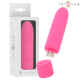 Мини вибратор INTENSE - SYMONE USB RECHARGEABLE VIBRATING BULLET 8 VIBRATIONS PINK 10 X 2.2 CM